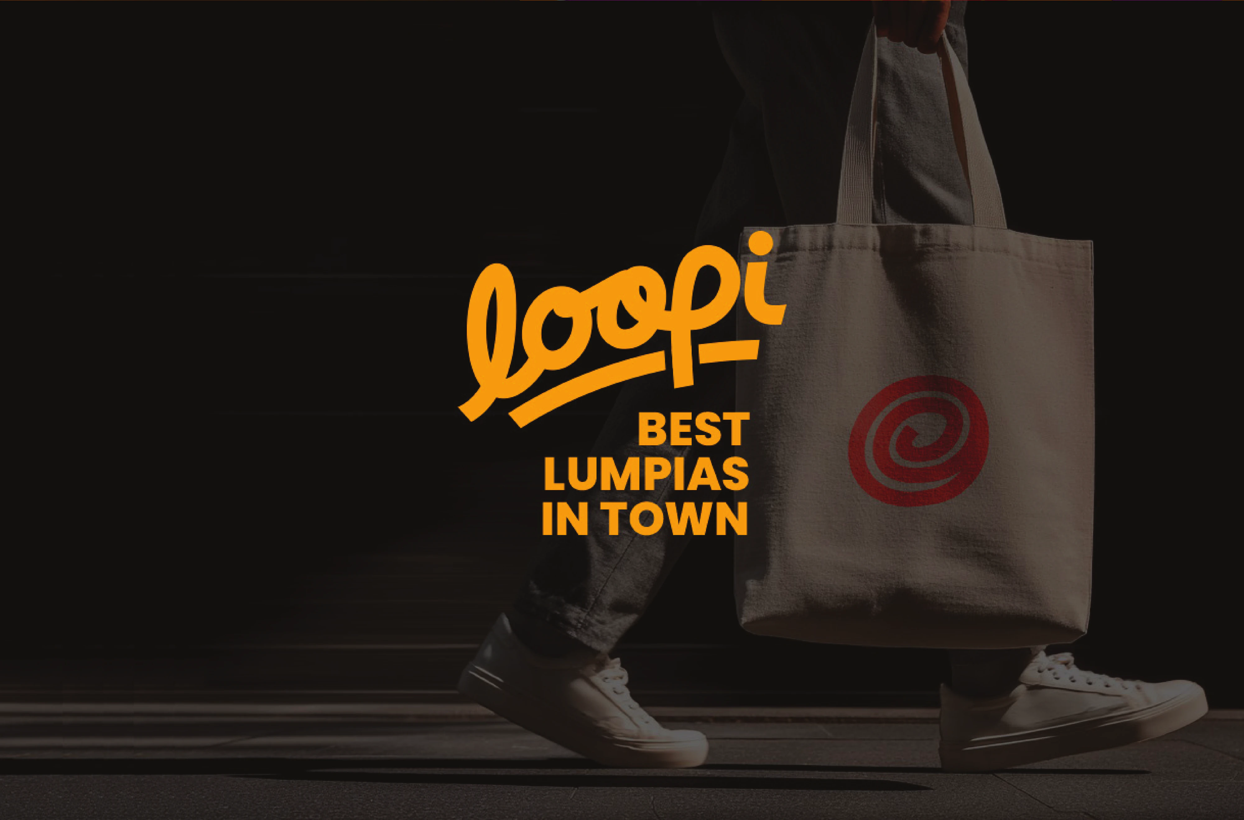 Tote bag loopi, Best Lumpias in Town